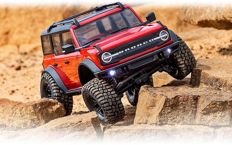 1/18 Ford Bronco TRX4M RTR Truck - Red