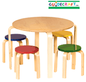 Nordic Table and Chairs (Color Chairs) by Guidecraft
