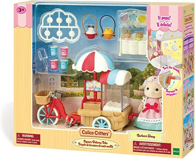 Popcorn Delivery Trike Calico Critters