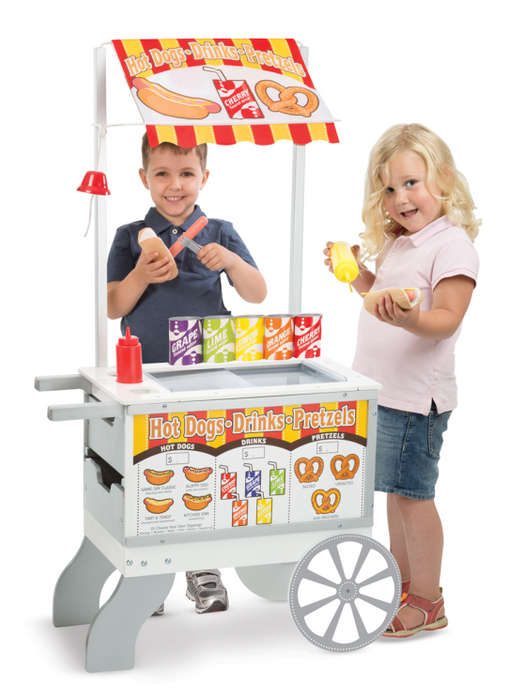 Snacks & Sweets Food Cart  (Wooden)