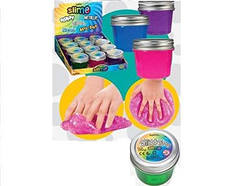 Toysmith Glitter Slime, Colors Vary