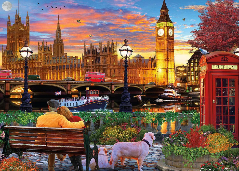 1000pc Cities by David McLean London Puzzle