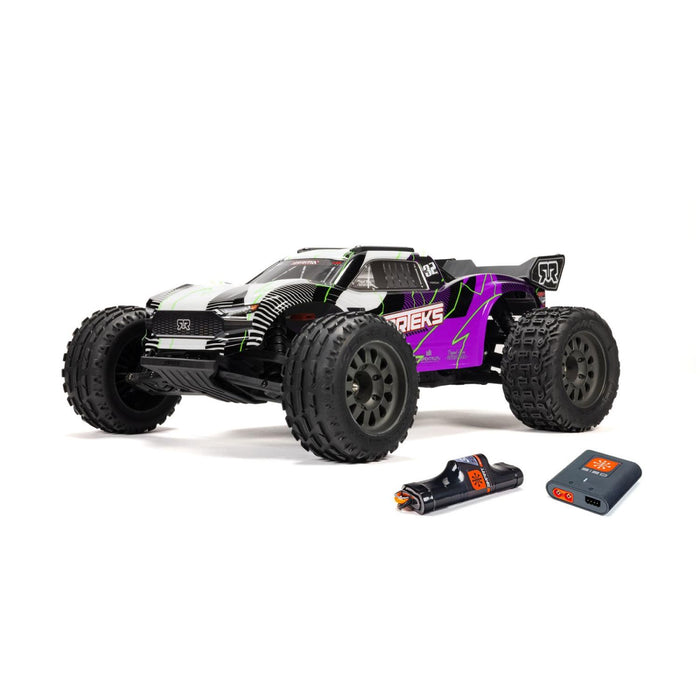 1/10 Vorteks 2WD Stadium Truck RTR w/ Smart Battery & Charger, Purple