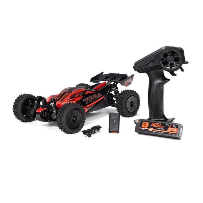 1/14 TYPHON GROM 223S DSC 4x4 RTR Brushless Buggy- Red