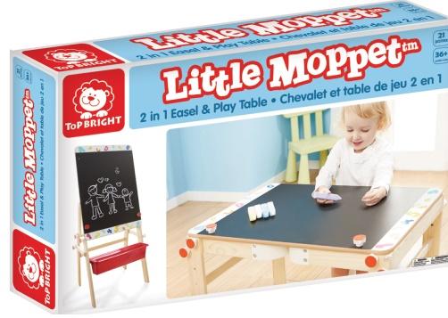 2-in-1 Easel/Play Table
