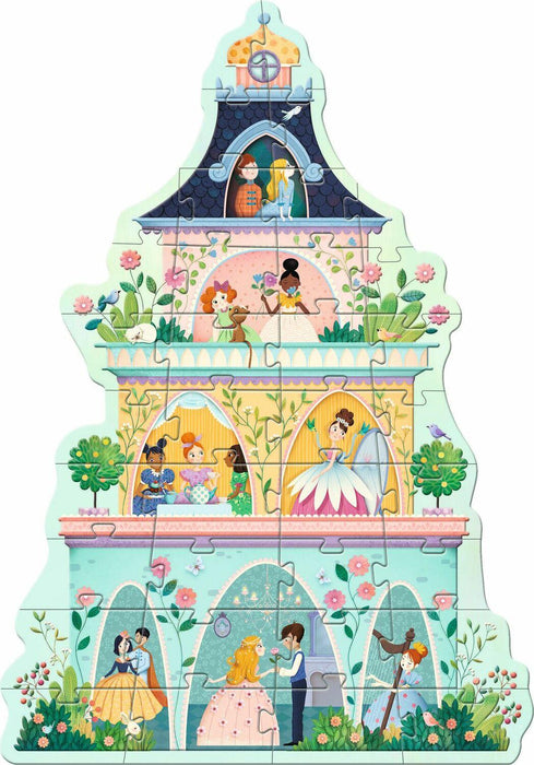 DJ07130 Giant Floor Puzzle Princess Tower