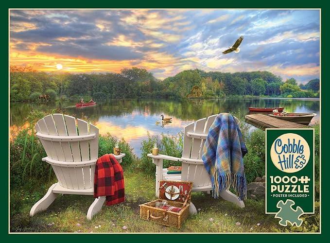 Lakeshore 1000pc Puzzle - Cobble Hill