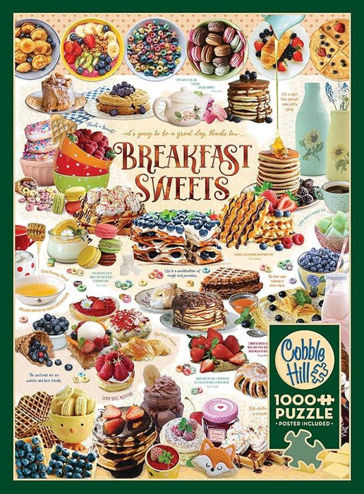 Breafast Sweets 1000pc Puzzle - Cobble Hill
