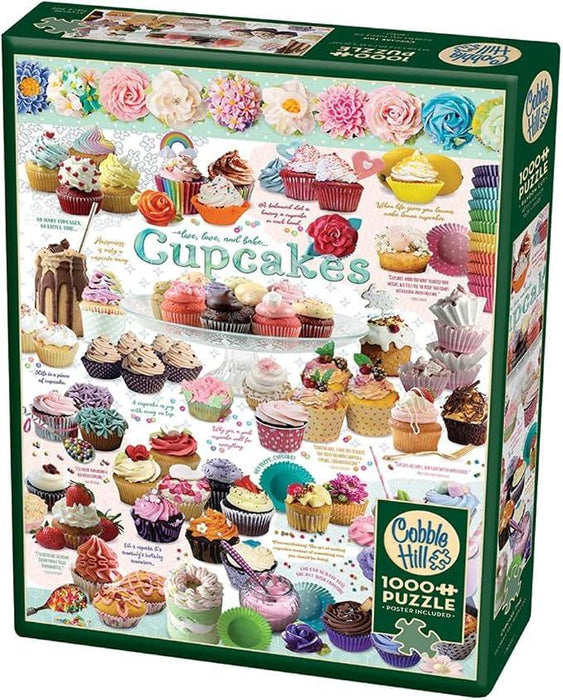 Cupcake Time 1000pc Puzzle Cobble Hill