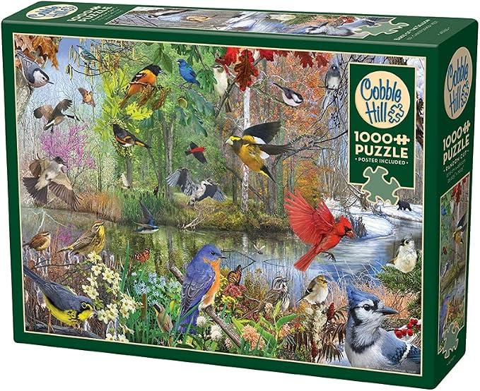 Birds of the Season 1000pc Puzzle
