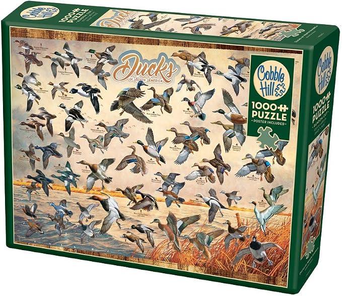 Ducks of North America 1000pc Puzzle by Cobble Hill