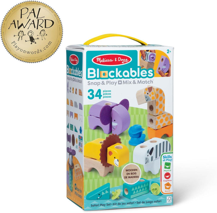 Blockables Safari Playset - Melissa & Doug