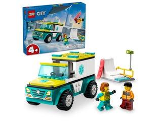 60403 Emergency Ambulance and Snowboarder LEGO City