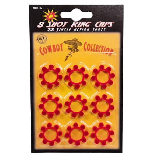 8-Shot Ring Cap, 72 per Card