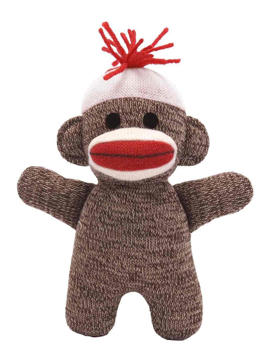 BABY SOCK MONKEY BROWN