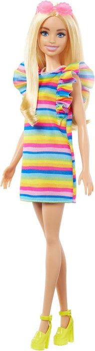 barbie fashionistas rainbow dress Barbie Fashionistas Braces Rainbow Dress Doll Adventure Hobbies & Toys