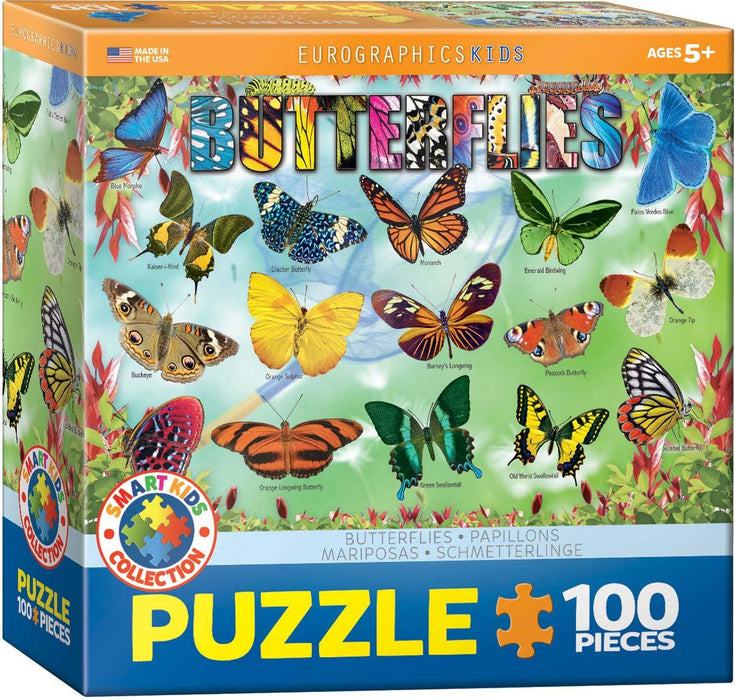 Butterflies 100pc Children's Puzzle