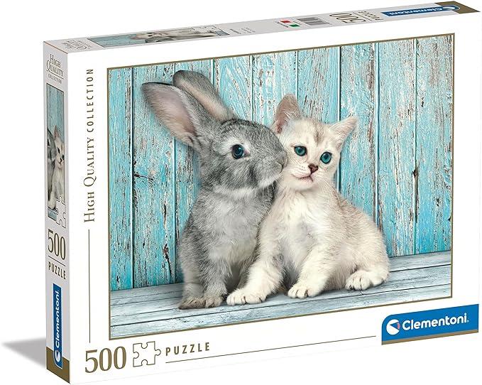 Cat & Bunny 500pc Puzzle