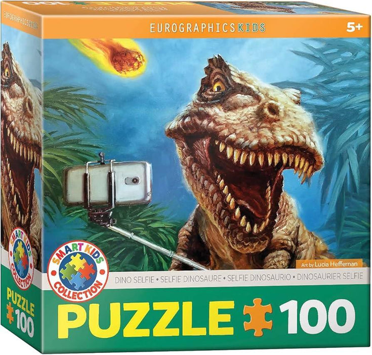 Dino Selfie 100pc Children's Puzzle
