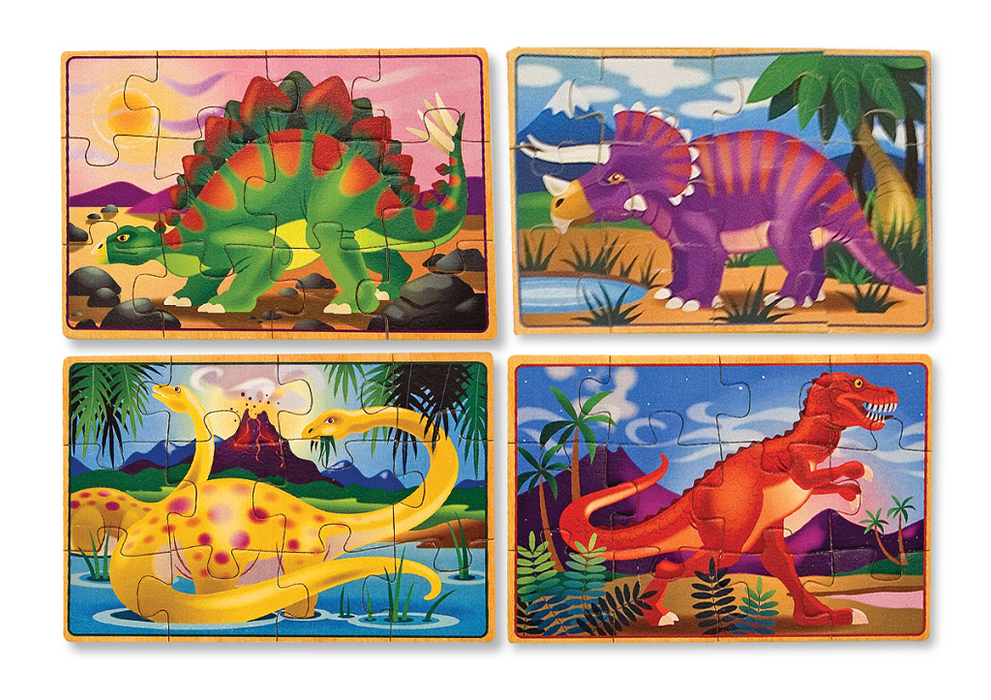 Dinosaurs Puzzles in a Box