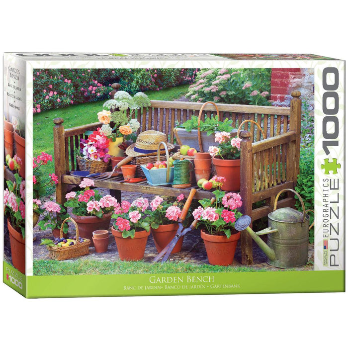 Garden Bench 1000pc Puzzle
