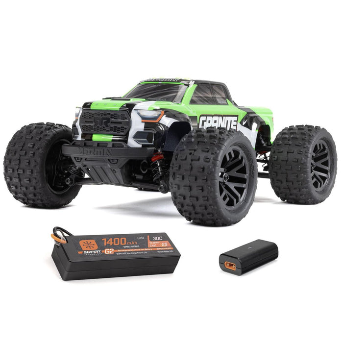 Granite Grom 4x4 SMART Small Scale Monster Truck Green