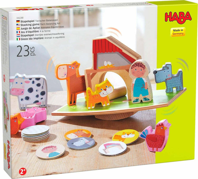 HABA Farm Balancing Act Stacking Game