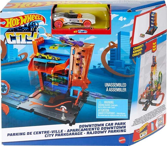 Hot Wheels City Downtown Plays