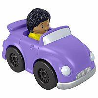 Little People Wheelies Purple Car