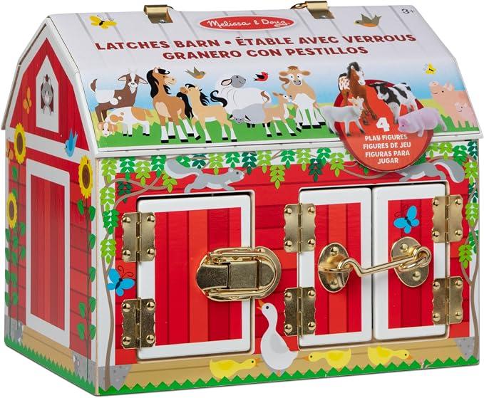 Melissa & Doug Latches Barn Playset