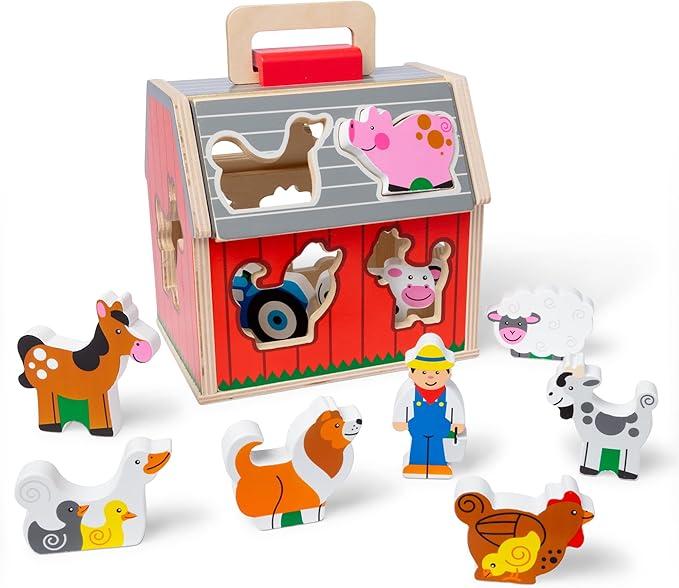 Melissa & Doug - Take Along Sorting Barn