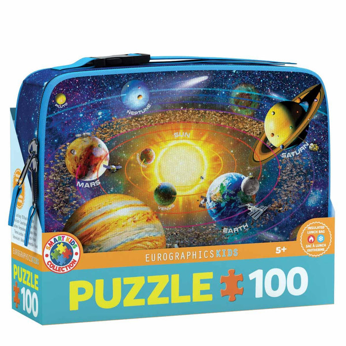 The Solar System 100pc Puzzle Lunch Bag