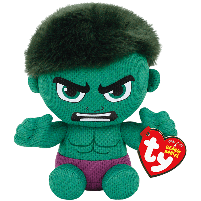 Ty Marvel Plush- Hulk Reg