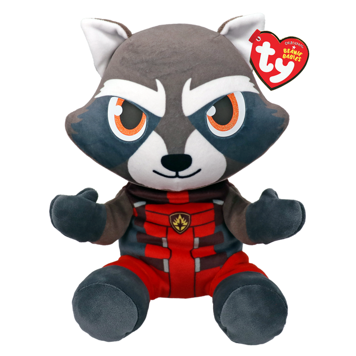 Ty Marvel Plush- Rocket Raccoon Regular