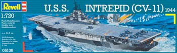 05108 1/720 USS Intrepid Aircraft Carrier