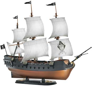 06850 1/350 Pirate Ship Snap Kit