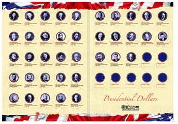 0794821723 PRESIDENTIAL DOLLAR FOLDER