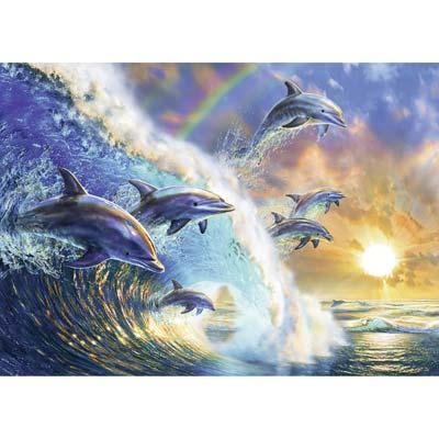 1000 Piece "Dancing Dolphins"   Puzzle