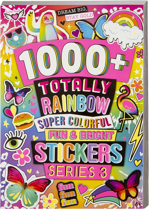 1000+ Totally Rainbow Super Colorful Stickers - FAE77809
