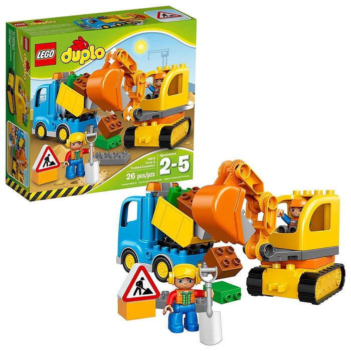 10812 Duplo Truck and Tracked Excavator