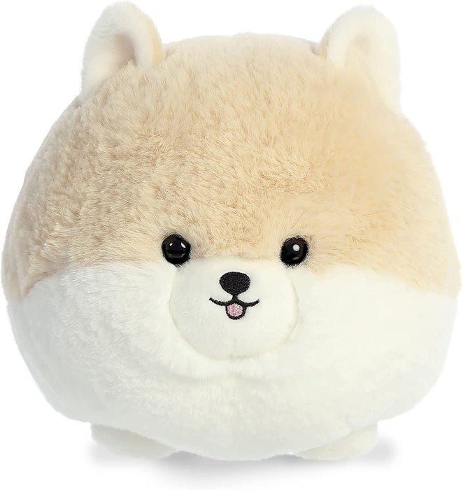 10" Cream Pom Dog