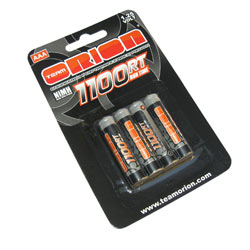 1100mAh AAA 1.25V NiMH(4) Rechargeable AAA