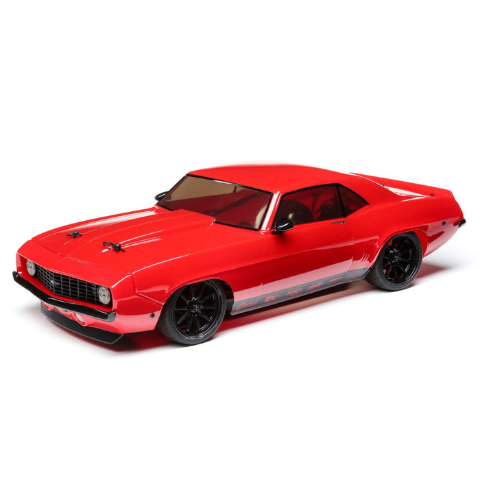 1/10 1969 Chevy Camaro V100 AWD Brushed RTR, Red