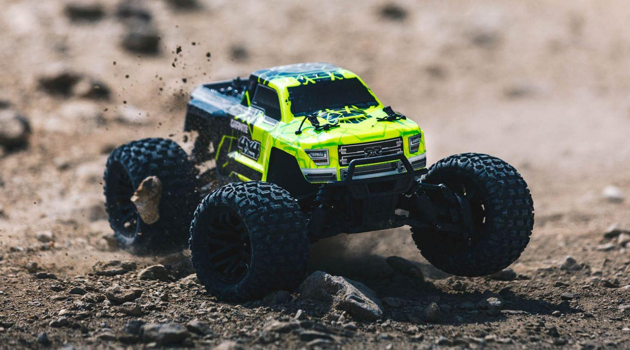 1/10 4WD Granite  Mega MT RTR Green Black Brushed