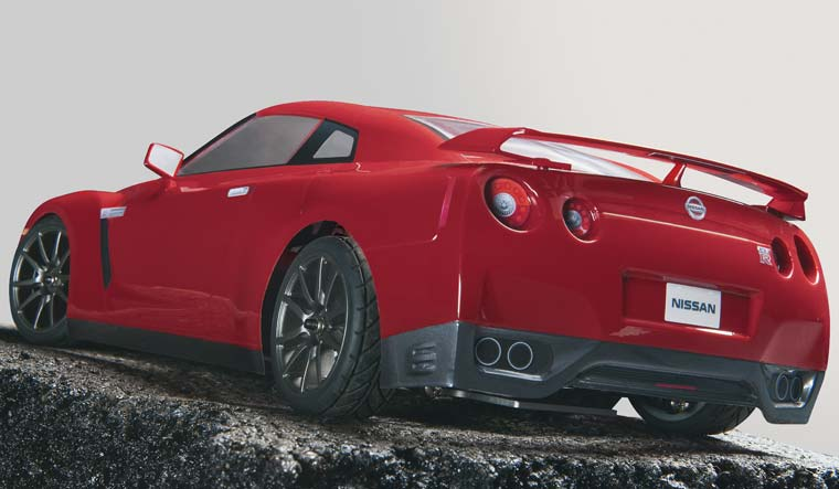 1 10 GTR NITRO 2.4G SOLID RED