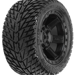 1172-12 Road Rage 2.8" Street Truck Tires (2) Mounted