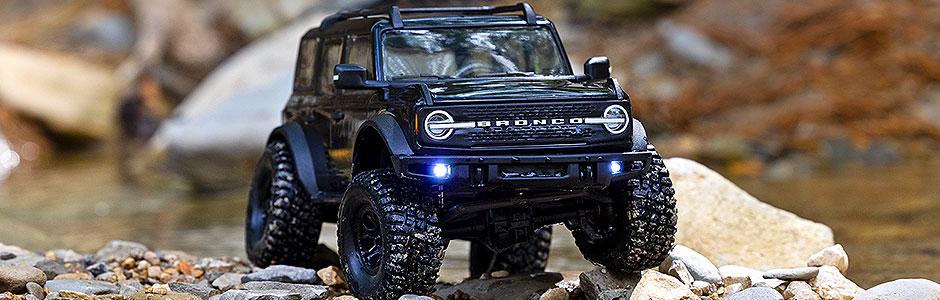 1/18 Ford Bronco TRX4M RTR Truck - Black
