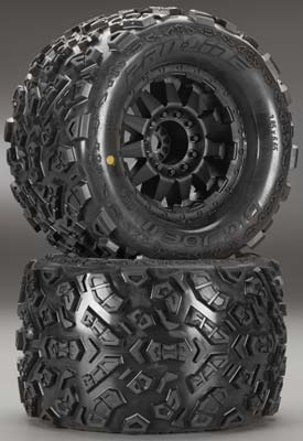 1198-13 Big Joe II 3.8" All Terrain Tires Mounted