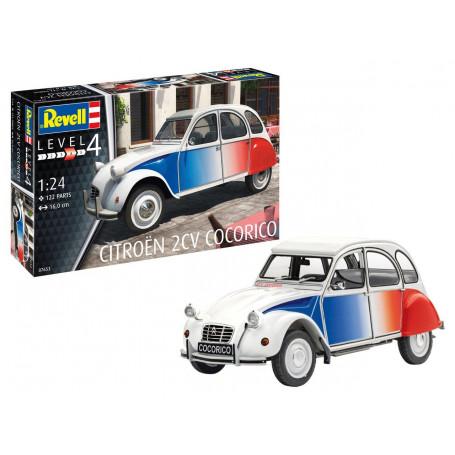 1/24 Citroen 2CV Cocorico Model