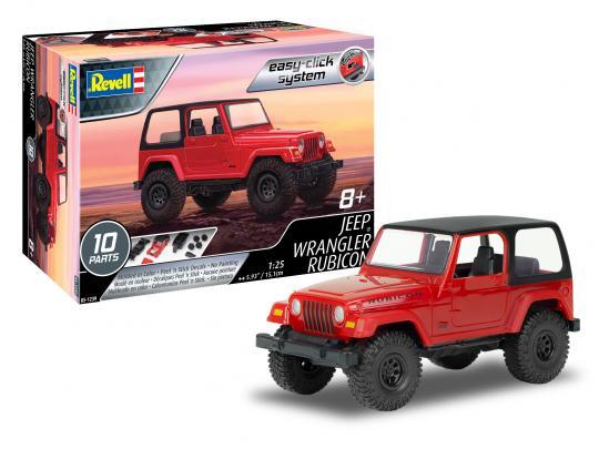 1:25Jeep Wrangler Rubicon Easy Click Model